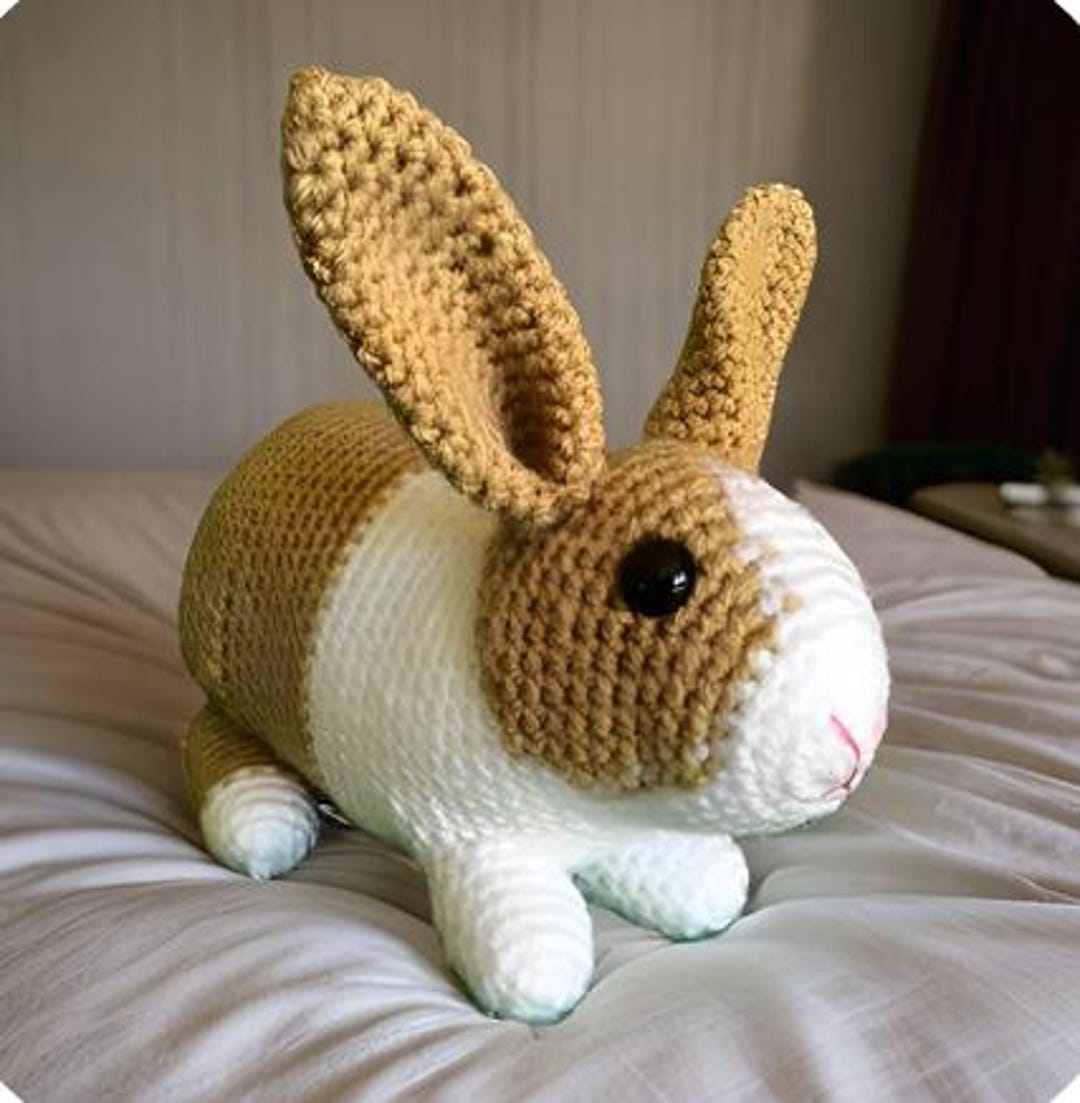 Mini Rabbit Crochet Pattern Mini Bunny Amigurumi Pattern PDF, Crochet PATTERN Bunny, Rabbit Easter ...