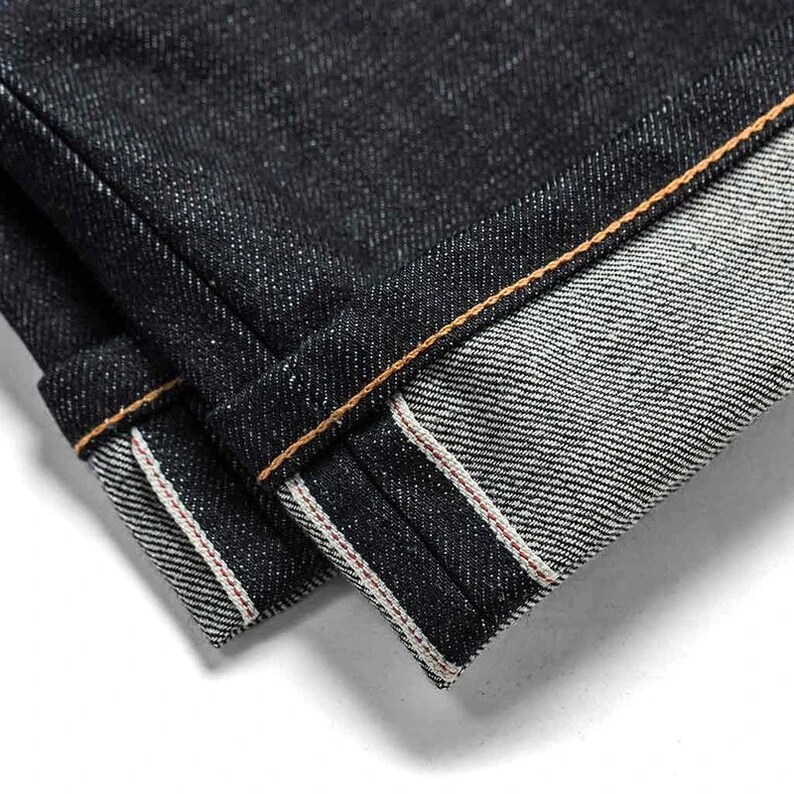 Cone Mills 100% Cotton Selvedge Denim Jeans Straight Fit - Etsy