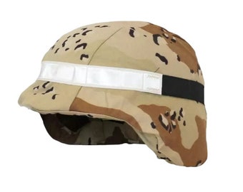 GI Hi-Visibility Helmet Bands, 4 Pack, Motorcycle, Construction, Military, Nylon, Vinyl, Reflective, Made in USA