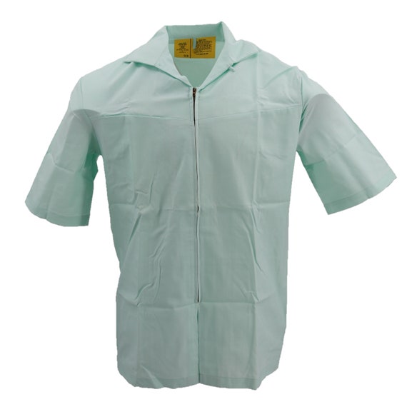 GI Vintage Aqua Medical Scrub Top 1990s —Medium - Gem