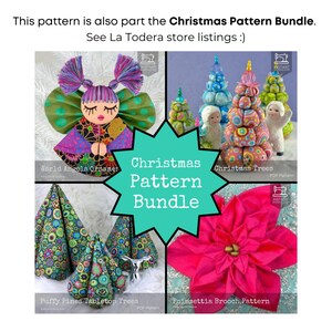 Fabric Angel Christmas Ornament PDF Sewing Pattern, Instant Download, Diversity Angel, Personalizable Angel DIY Ornament image 9