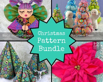 Christmas Decorations PDF Sewing Pattern Bundle