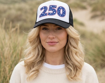 USA 250 "Star-Spangled" Commemorative Retro Trucker Hat