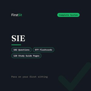 SIE Exam Prep Bundle 2026: Study Guides, 182 Practice Questions, Flashcards, Offline Quiz App