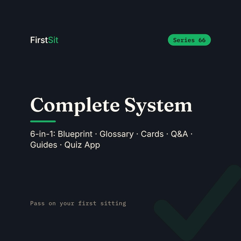 Series 66 Exam Prep Bundle 2026: Study Guides, 152 Practice Questions, Quiz App, Flashcards image 1