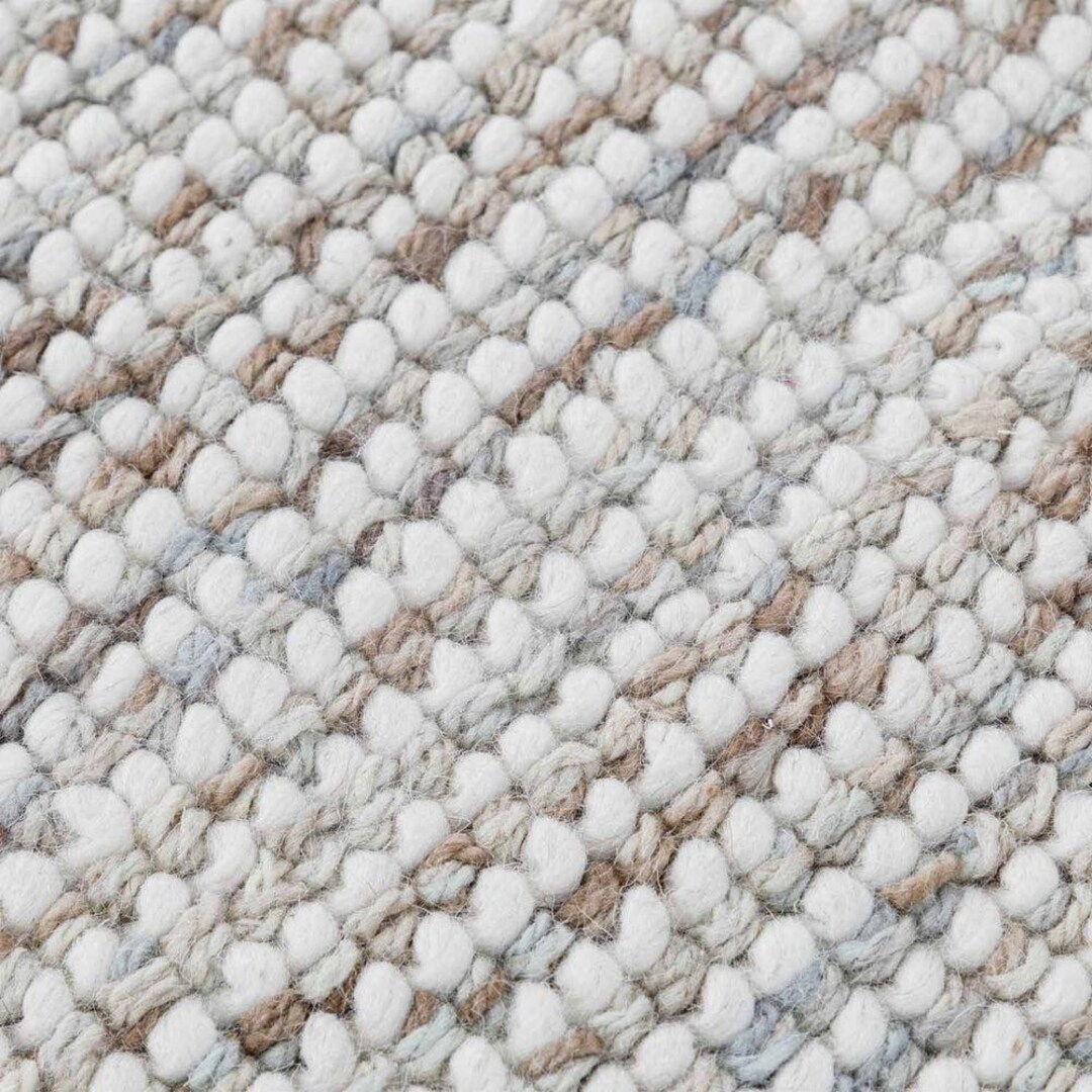 Handmade Wool Rug, White Plain Design, Heritage Rug Gallery - Etsy