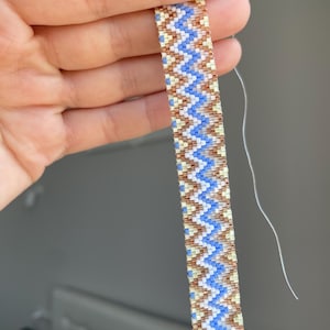 Miyuki Bead Bracelet Pattern PDF,  Even Count Peyote Stitch (DIGITAL DOWNLOAD)