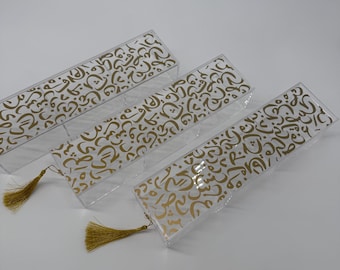 Acrylic Ramadan Eid Date Snack Jar – Gold Arabic Letters, Islamic Decor Gold Muslim Gift