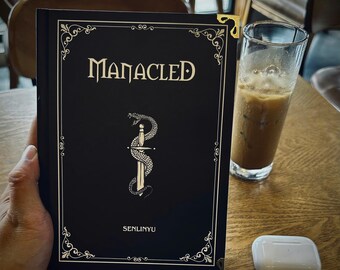 Manacled Hardcover | Custom Printed Book for Personal Library | Fantasy Romance Collectible| Collector’s Book Gift