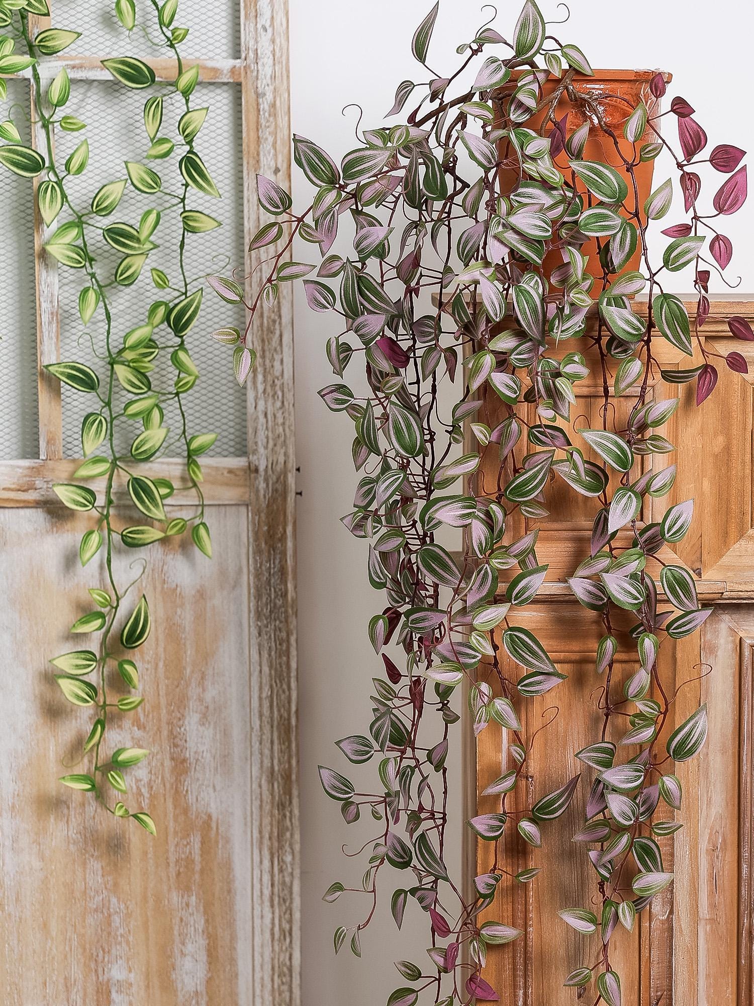 Fake hanging plant