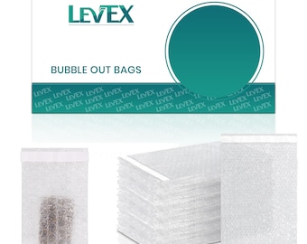 Any Size Poly Bubble Pouches, Protective Bubble Out Bags, Clear Bubble Envelopes, Waterproof, Tearproof, Self Sealing