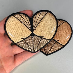 Toppa ricamata a mano – Fondo Burlesque