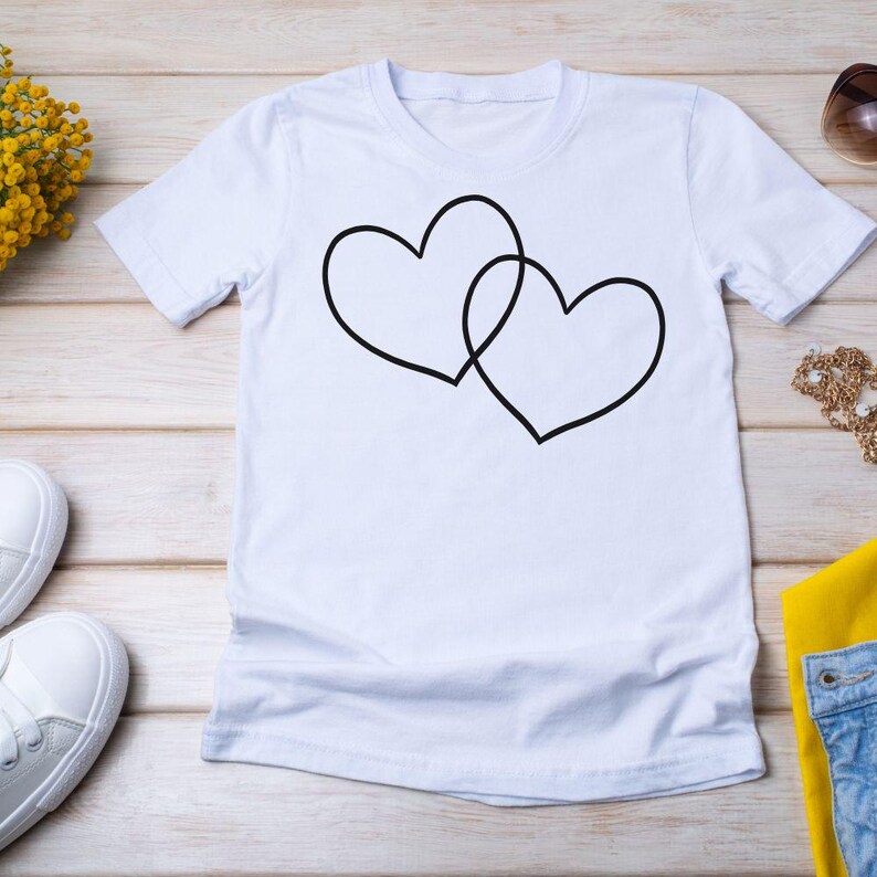 Heart SVG Doodle Clipart Bundle, Love, Valentine (cut File) - Etsy