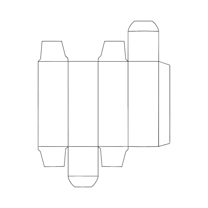 Box Template SVG Bundle:diy Paper Craft Gift Boxes, Favor Gift, Cutting ...