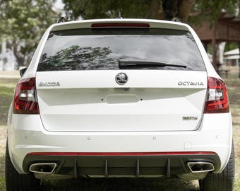 Skoda Octavia MK3 RS/VRS Rear Diffuser Fins