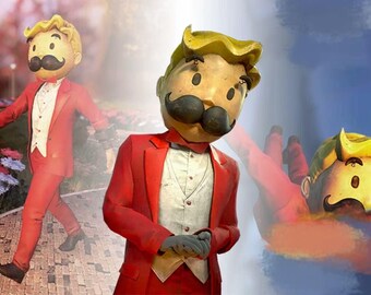 FALLOUT 76 x PRINGLES - Cabeza y atuendo de Mr. Vault Boy. (Producto digital).