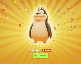 Código de piel PENSKY para Party Animals - Entrega rápida