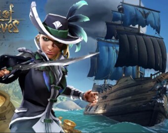 Paquete de contenido descargable Nightshine Parrot de Sea of Thieves