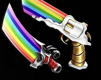Rainbow Set  Murder Mystery 2 | MM2 | Fast + Cheap