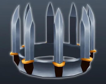 Roblox key Knife Crown - Murder Mystery 2