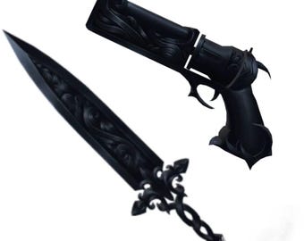 dark set+darksword darkshot robloxmurder mystery 2 mm2