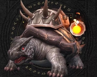 Montura de tortuga de batalla de ébano salvaje / World of Warcraft x SteelSeries