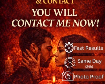 ASAP Reconciliation & Contact Love Spell – You Will Contact Me Now | Urgent Love Spell with Tarot