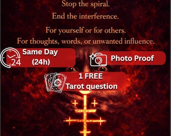 Shut Up Now Spell Ritual,Silence Someone or Intrusive Thoughts, Energy Blocking,Silence Spell,Ritual for Peace Focus and Emotional Control