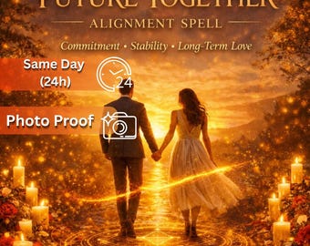 Future Together Alignment Spell, Commitment Spell, Relationship Stability Ritual, Long Term Love, Marriage Energy, Soulmate Path Alignment