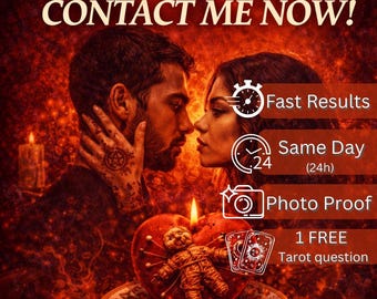 ASAP Reconciliation & Contact Love Spell – You Will Contact Me Now | Urgent Love Spell with Tarot | BESTSELLER + 1 FREE Tarot Question