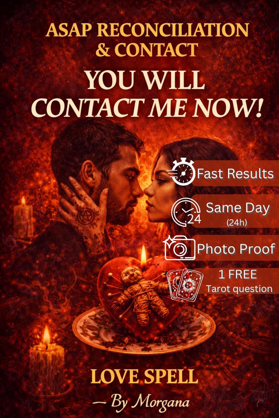ASAP Reconciliation & Contact Love Spell – You Will Contact Me Now | Urgent Love Spell wit