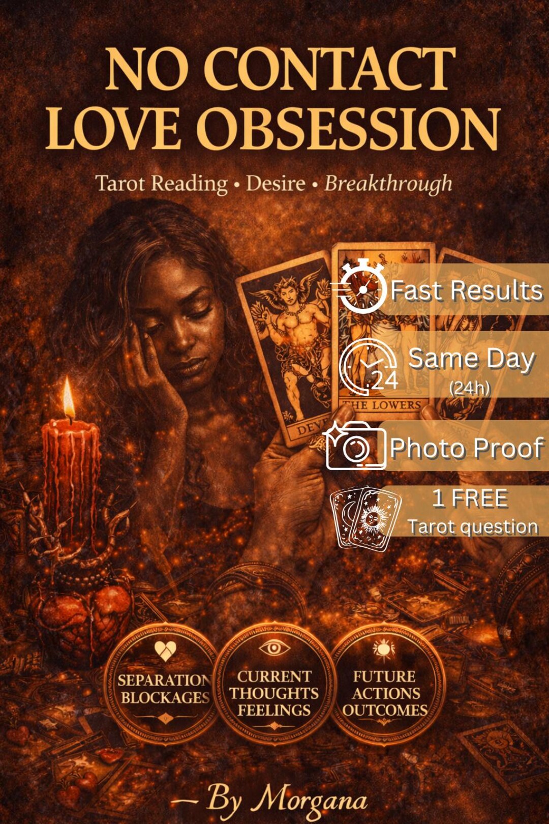 Obsession Address No Contact Love Obsession Tarot Reading – Personalized Insight ...