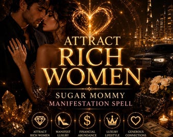 Attract Rich Women Spell | Sugar Mommy Manifestation Ritual | Luxury Lifestyle, Wealth Attraction & Money, Financial Abundance by Morgana