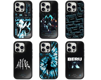Solo Leveling Phone Case | MagSafe Compatible |Solo Leveling Gamer Gift | Anime Gamer Cover for iPhone 17, 16, 15, 14,13,12,11