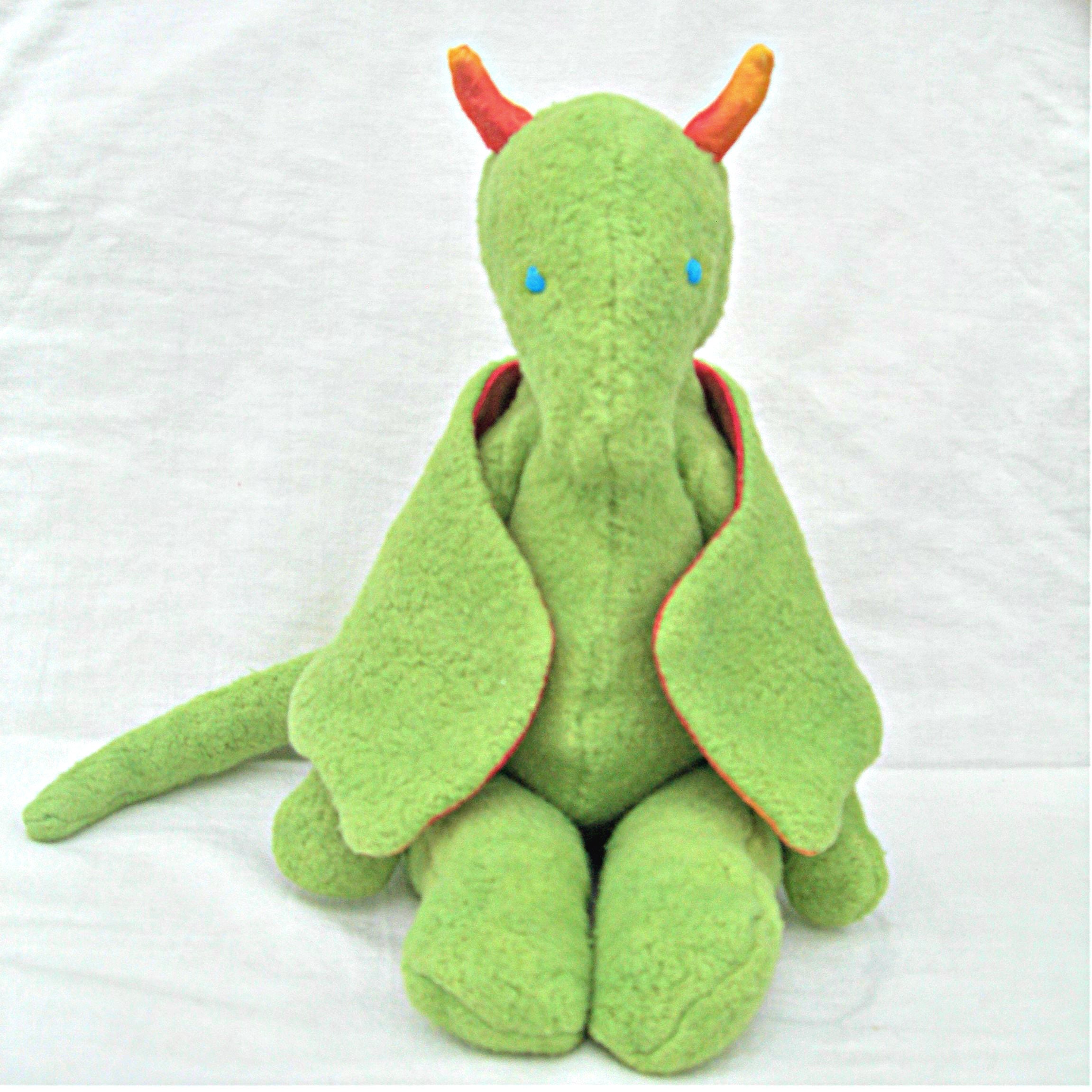 stuffed baby dragon