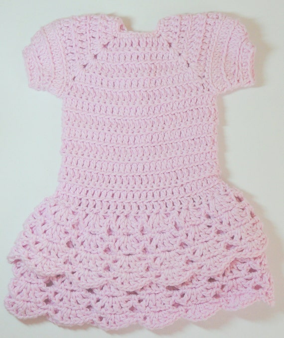 Items similar to Adorable Alyssa Dress Crochet Pattern Sizes Newborn, 0 ...