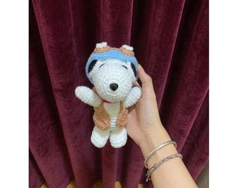 犬のキーホルダー かぎ針編み かわいい子犬 バッグチャーム ギフト