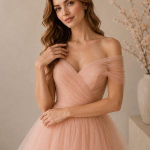Pink off Shoulder Dress - Etsy Pink off Shoulder Dress - Etsy
