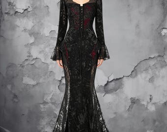 Vintage Morgan and Co. by Linda Bernell Vintage Burgundy Black Floral Lace Empire Waist Maxi Dress Formal Wedding Gown Long Prom Homecoming - Etsy Vintage Morgan and Co. by Linda Bernell Vintage Burgundy Black Floral Lace Empire Waist Maxi Dress Formal Wedding Gown Long Prom Homecoming - Etsy