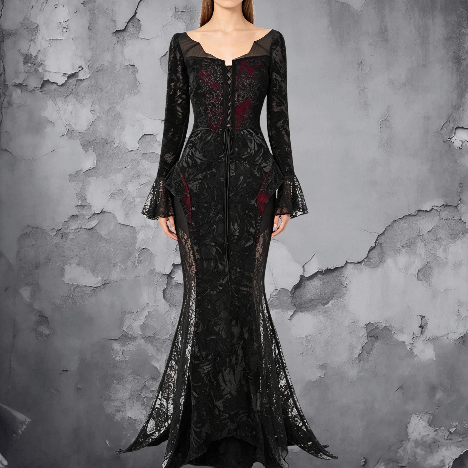 black lace dress with pantyhose Petit Four Lace Trim Dress – Cynthia Rowley