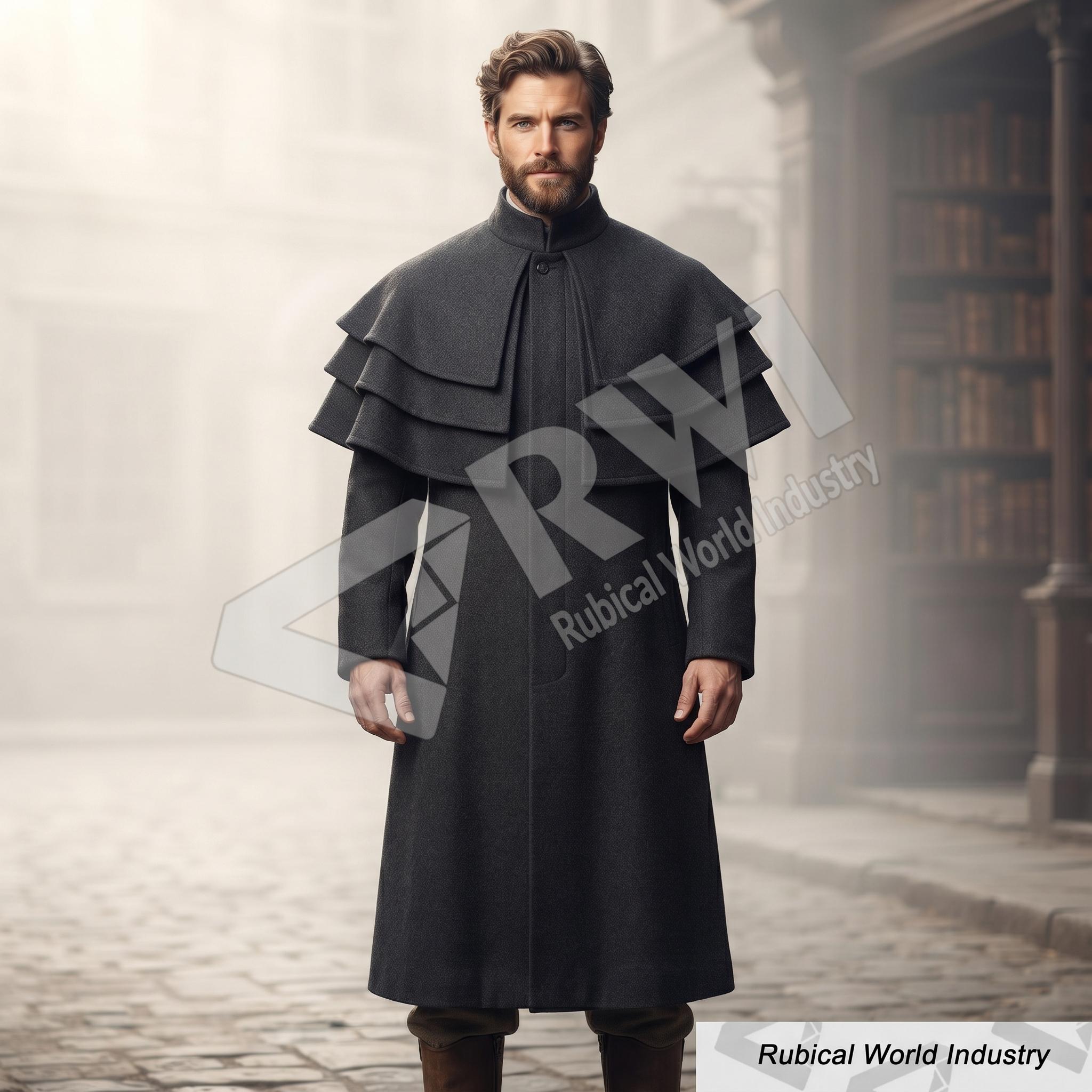 Triple Cape Coat Regency - Etsy