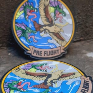 Aangepaste PVC-patch van Airsoft & Milsim Team, handgemaakt 3D-rubberontwerp