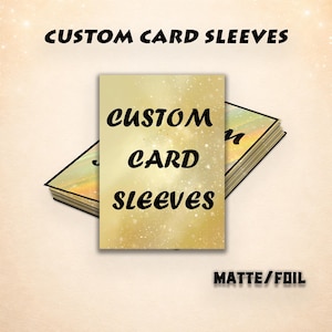 Mtg Custom Card Sleeves - Etsy Mtg Custom Card Sleeves - Etsy