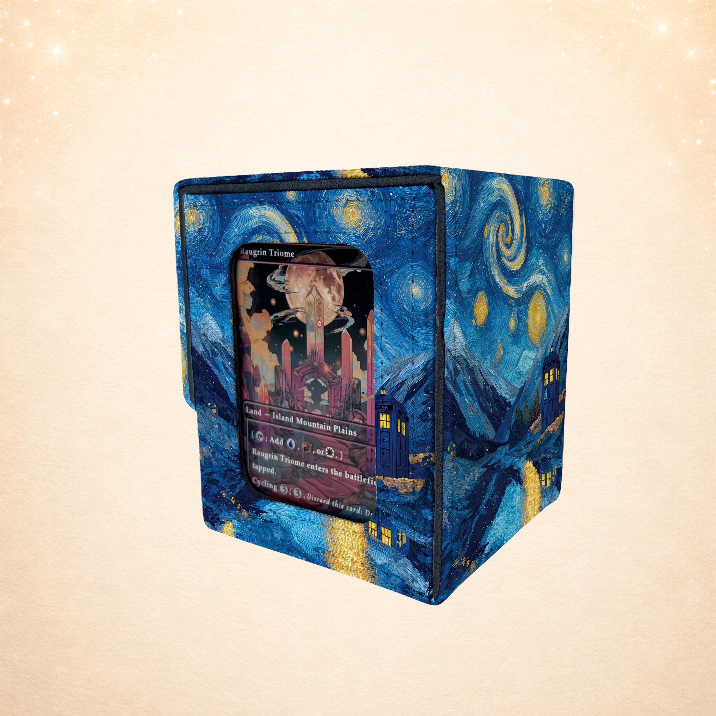 doctor who mtg card sleeves Amazon.com: Oversize Card Sleeves 3.6 inch x 5.1 inch (91 mm x 130 mm), Fit  for MTG Plane Chase Cards, Dr. Who Commander Deck, Large Card Sleeves :  Toys & Games main image 1