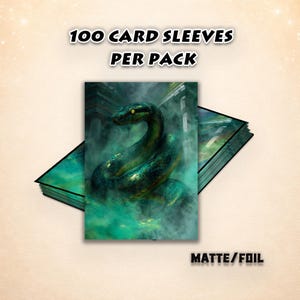 snake card sleeves Snakes Sleeves