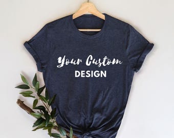 Custom Design Shirt | Personalized Logo T-Shirt | Business Branding Tee | Custom Text Shirt | Premium Unisex T Shirt