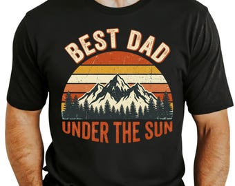 Best Dad Under The Sun Shirt, Father's Day Gift for Dad, Vintage Dad Sweatshirt, Retro Dad Shirt, Gift for Father, Dad Apparel