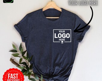 Custom Logo Shirts | Personalized Logo Shirt | Custom Design Tee | Business & Team Logo T-Shirts | Your Brand Logo Apparel