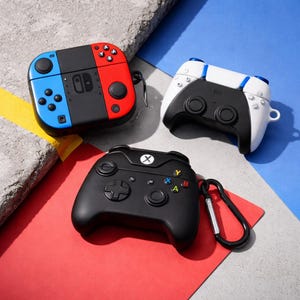 Gaming Controller AirPods Case – Trendy Gamer Silicone Cover