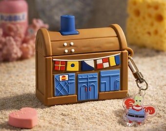 Cartoon Restaurant AirPods Case for AirPods 1 2 3 Pro 3D Cover